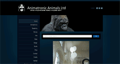 Desktop Screenshot of animatronicanimals.com